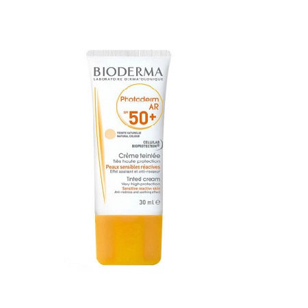کرم ضد آفتاب رنگی بایودرما مدل Photoderm AR SPF +50